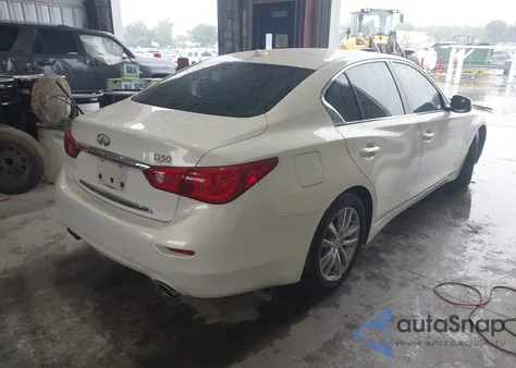 2014 Infiniti Q50 Premium z USA, uszkodzony, nr VIN JN1BV7AP5EM692015